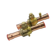 accesorios de tubería de cobre Serie de válvulas Modelo GBC 1/4 Fiting de bola de latón Válvula